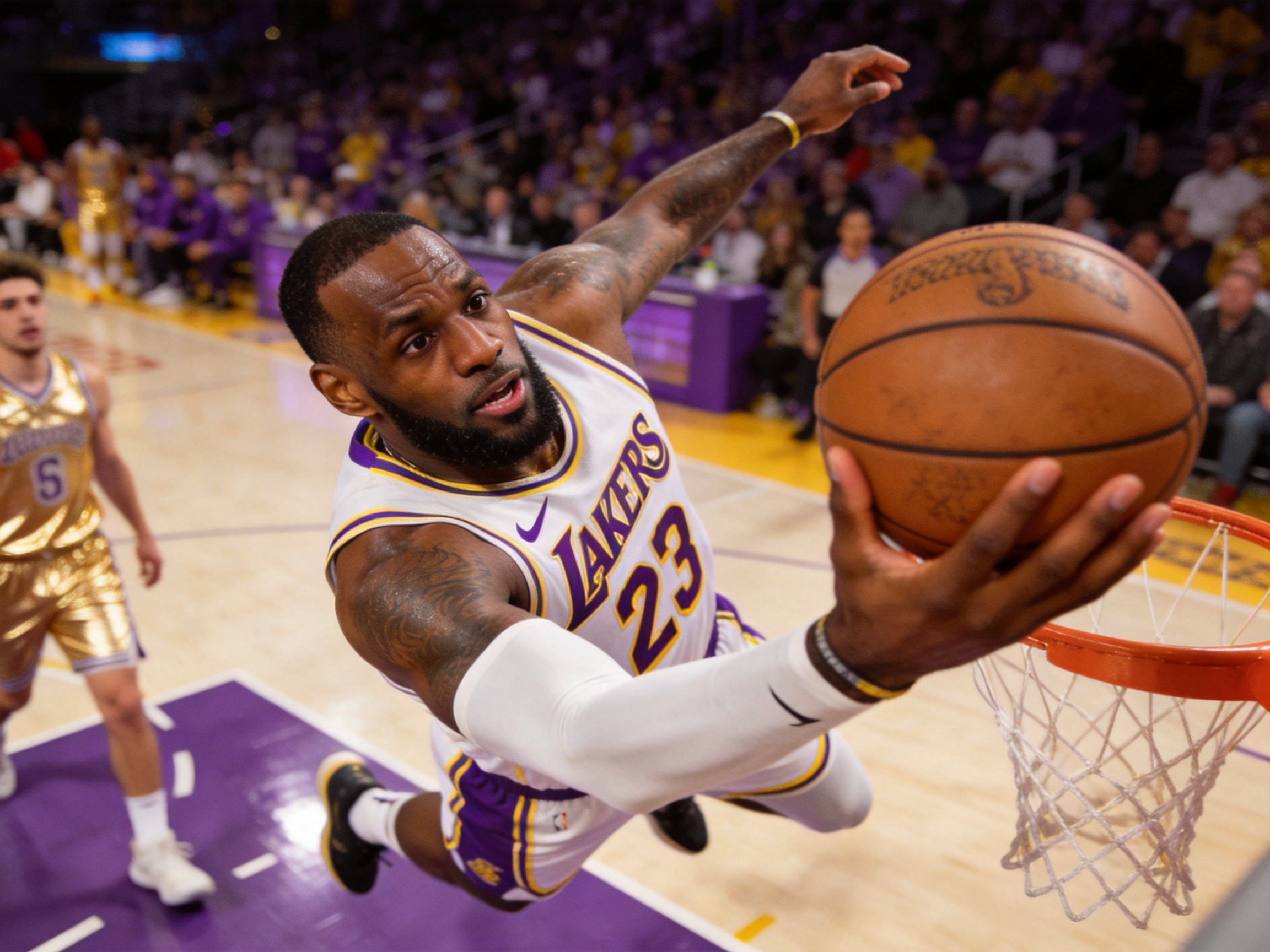 星空游戏战报：NBA季后赛湖人vs勇士精彩集锦